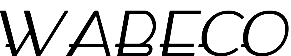 WABECO Italic Yazı tipi ücretsiz indir
